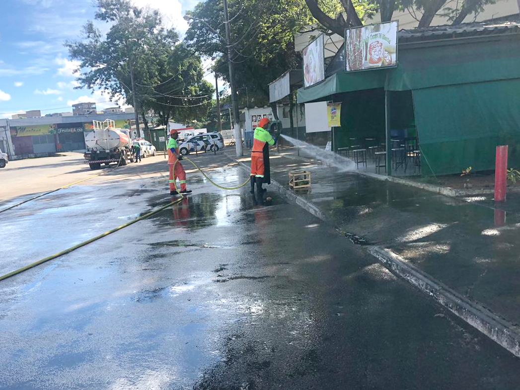 Ceasa reforça limpeza ao combate contra vírus e bactérias