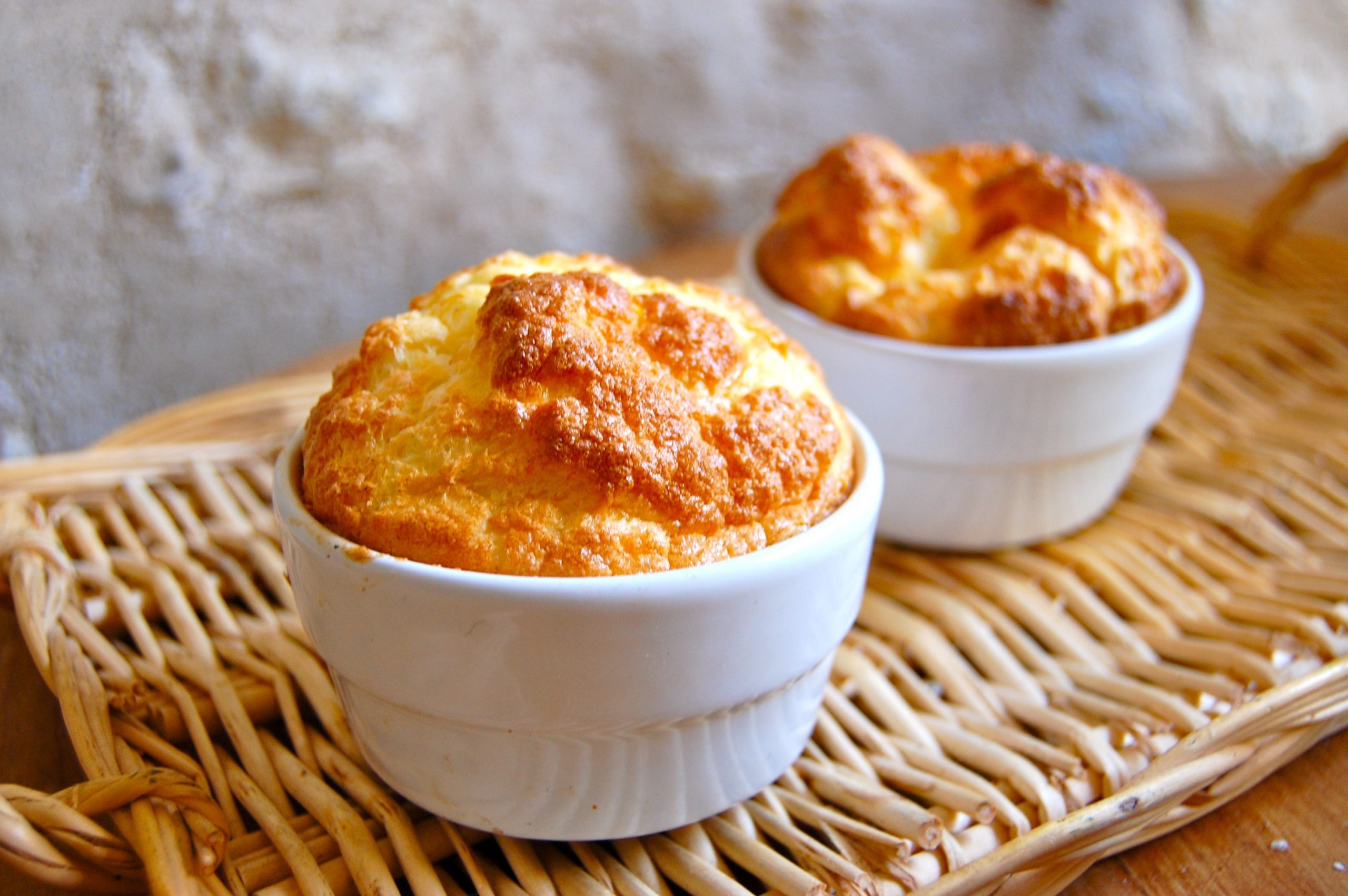 Suflê de queijo