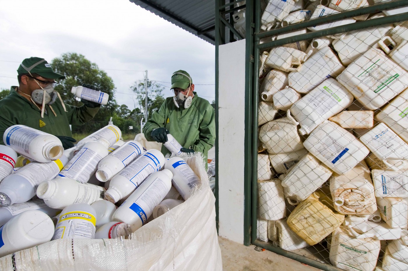 Recebimentos de embalagens vazias de defensivos agrícolas voltam a funcionar