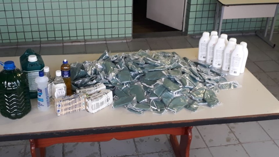 Unidades do Incaper recebem máscaras e álcool 70%