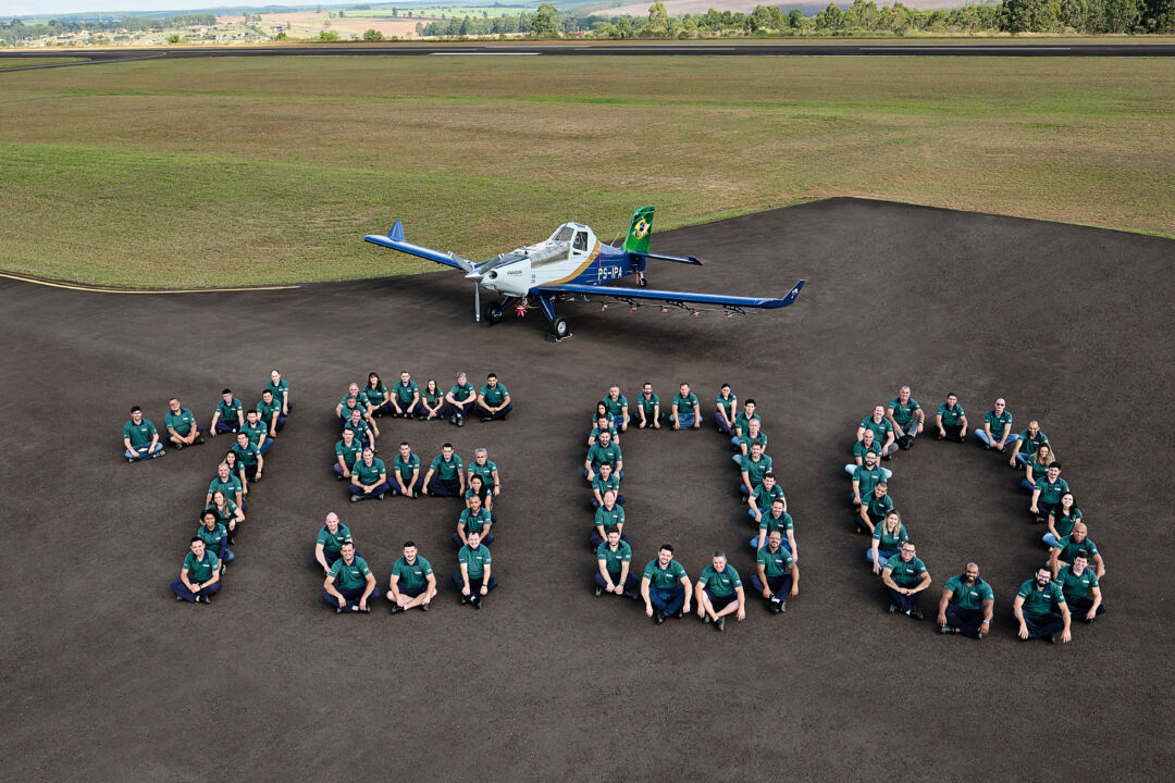 Embraer já entregou 1.500 aviões agrícolas Ipanema