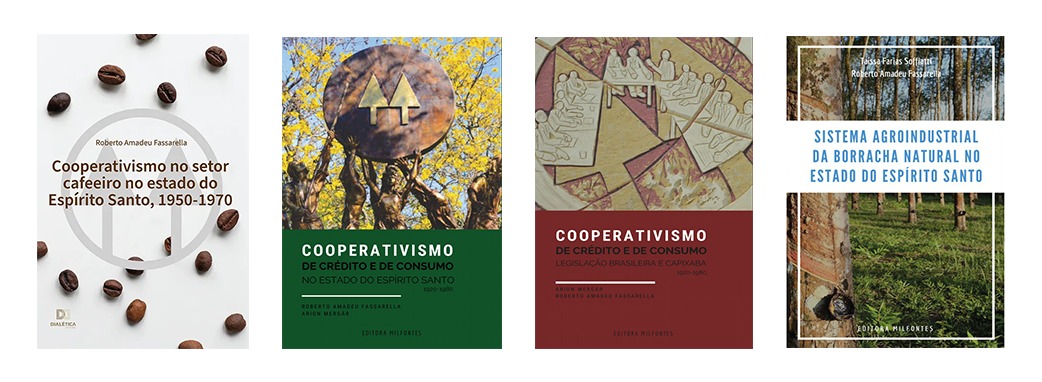 Livros exploram a história de ramos e segmentos do cooperativismo capixaba