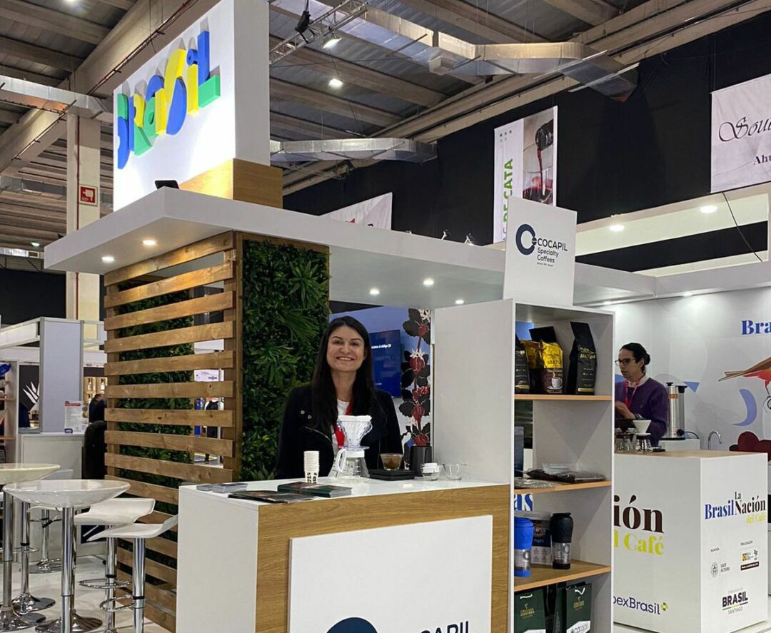 BSCA leva cafés do Brasil à principal feira de alimentos do Chile
