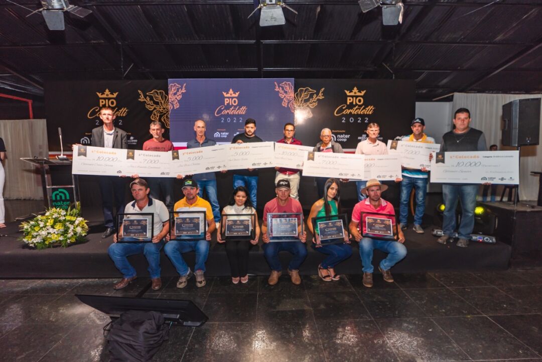 <strong>Nater Coop distribui R$ 66 mil para produtores classificados no 12º Prêmio Pio Corteletti de qualidade do café</strong>