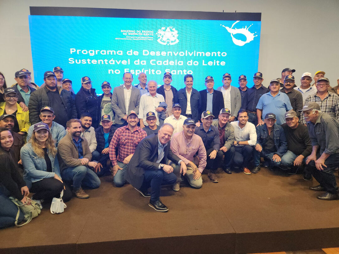 Espírito Santo ganha Programa de Desenvolvimento Sustentável da Cadeia do Leite