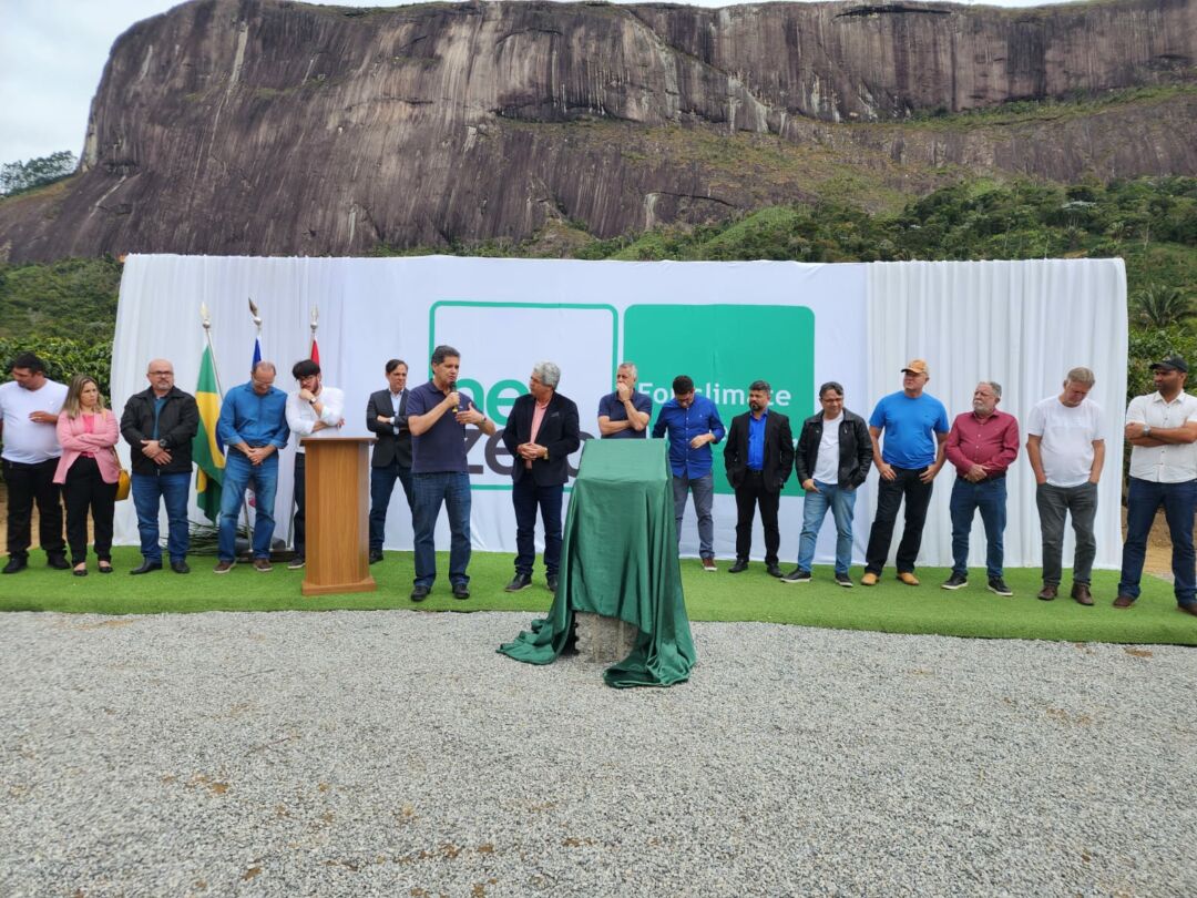 Obra de segunda fábrica brasileira de biochar da NetZero é lançada no Espírito Santo