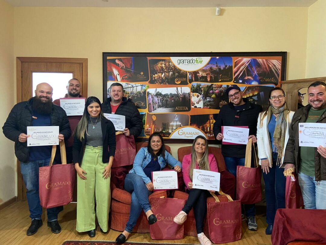 Gramado capacita mais de mil pessoas sobre a importância do setor de turismo da cidade