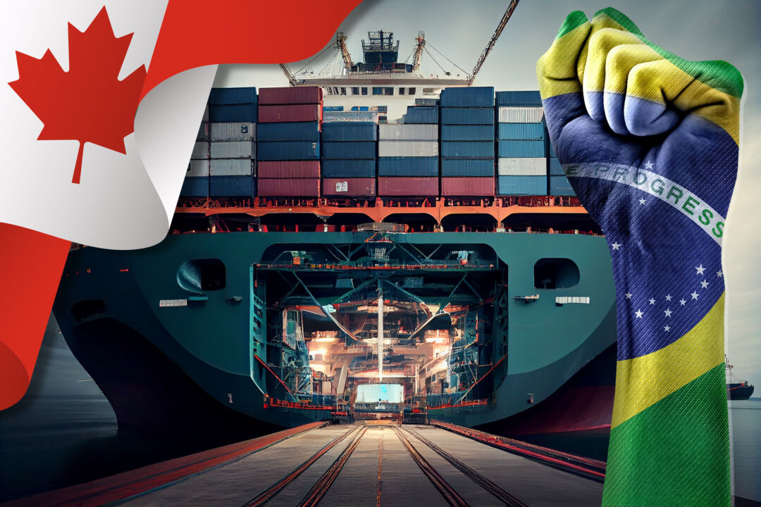 Exportações do Brasil para o Canadá superam US$ 4 bilhões pela primeira 1ª vez