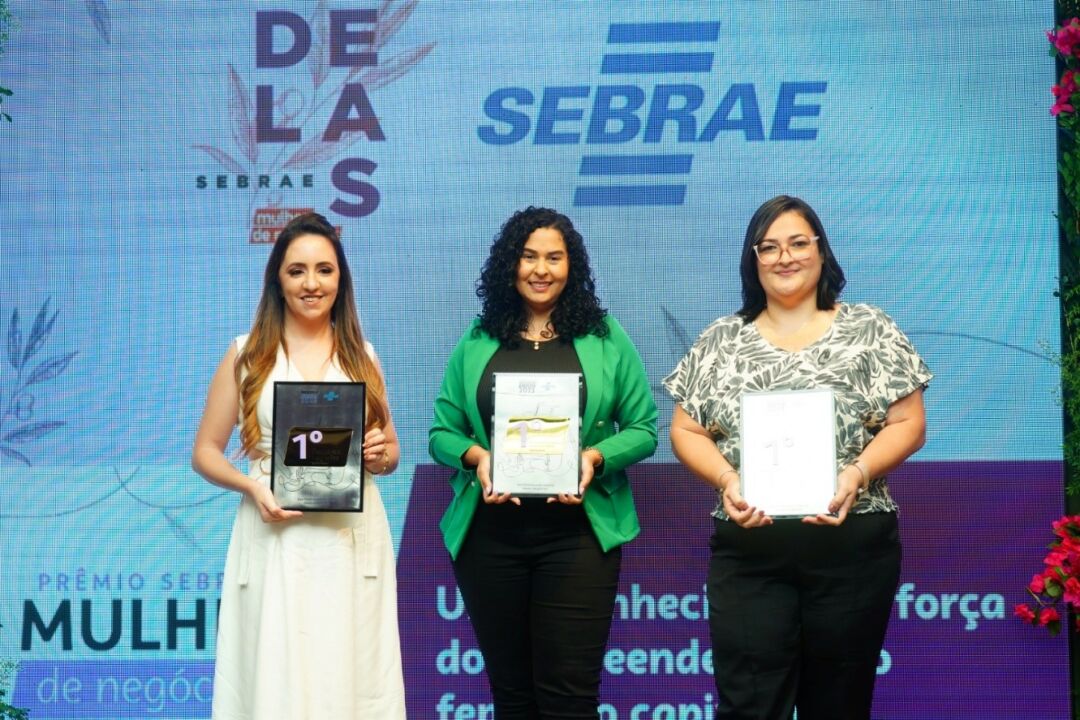 Emprendedoras capixabas são reconhecidas pelo Prêmio Sebrae Mulher de Negócios