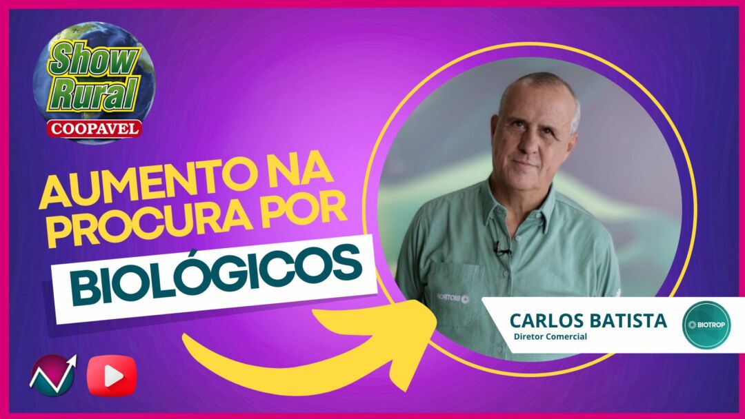 Aumento na procura por produtos biológicos