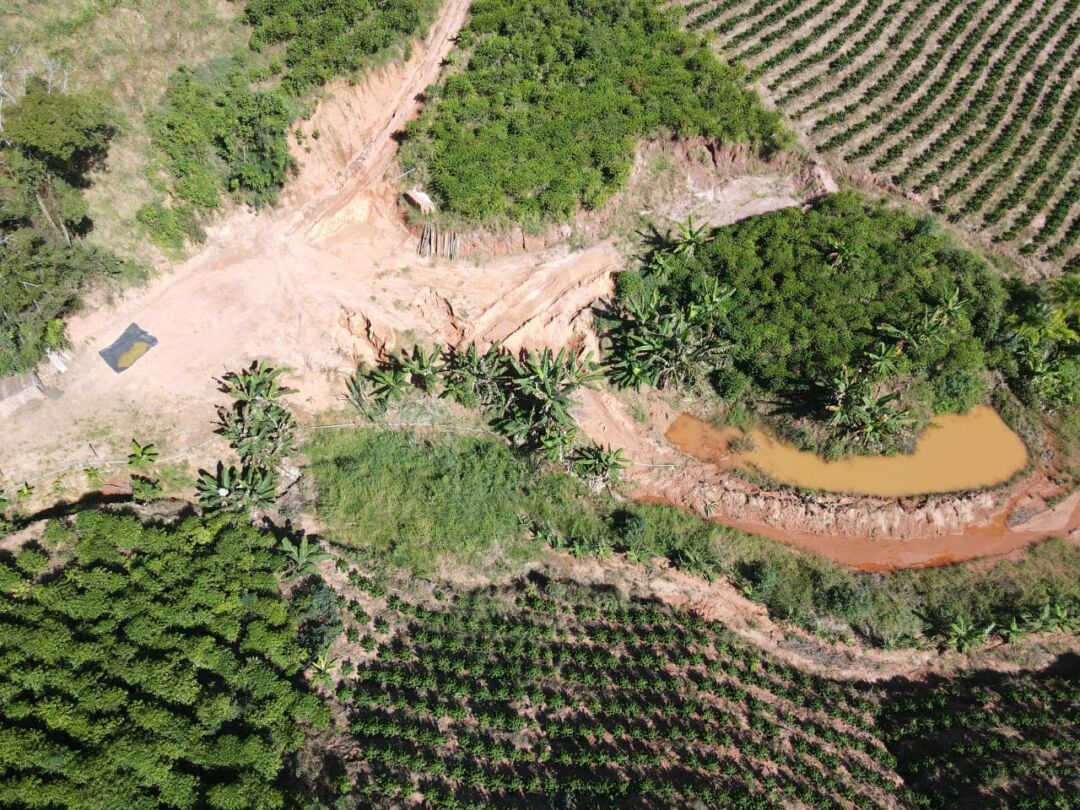 Polícia flagra crime ambiental na Região Serrana capixaba
