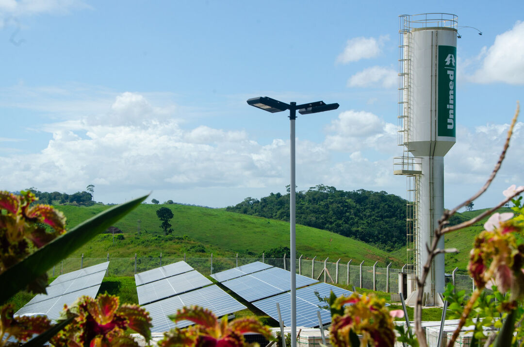 Cooperativa médica capixaba quer dobrar geração de energia limpa