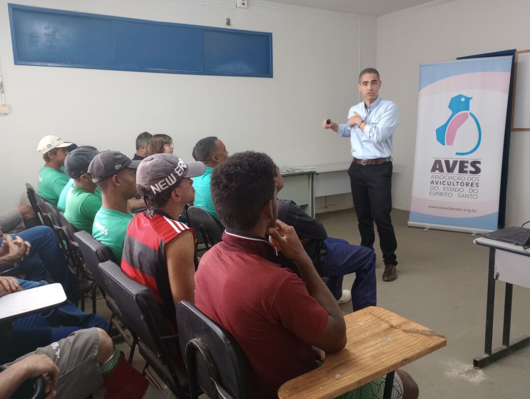 Apanha de frango de corte é foco de treinamento do Qualificaves