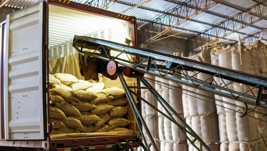 Cooabriel envia café conilon para o mercado indiano