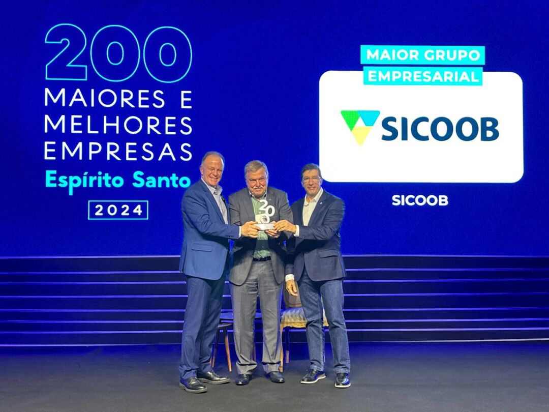 Sicoob é o maior grupo empresarial do Espírito Santo pelo segundo ano consecutivo