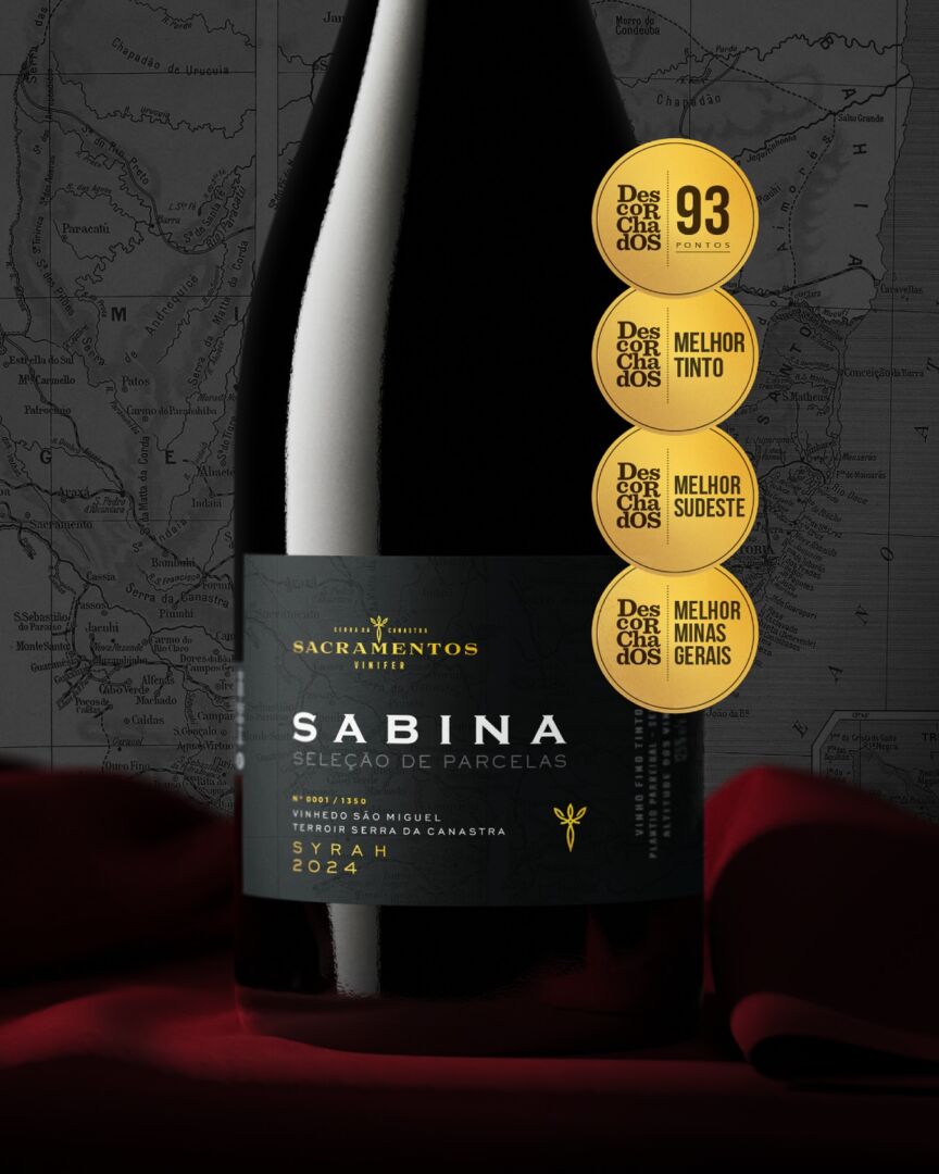 Vinho mineiro se consagra como melhor tinto brasileiro no Guia Descorchados 2025
