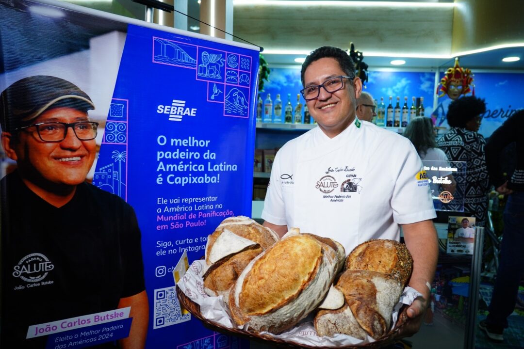 Chef padeiro de Nova Venécia disputa prêmio de melhor padeiro do mundo em 2025