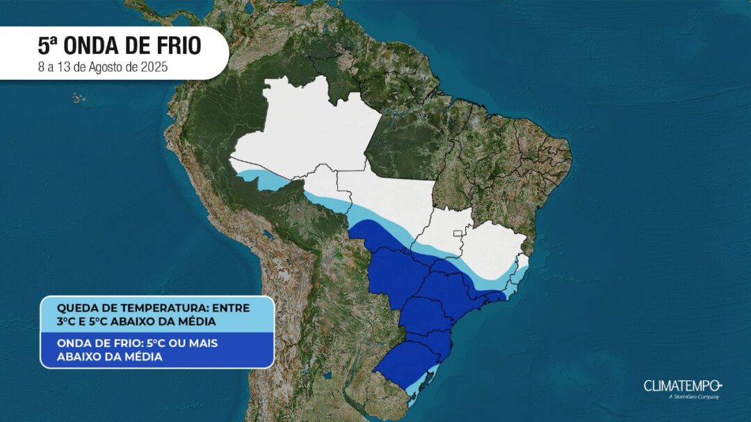 Frio intenso chega ao Espírito Santo com a 5ª onda polar do ano