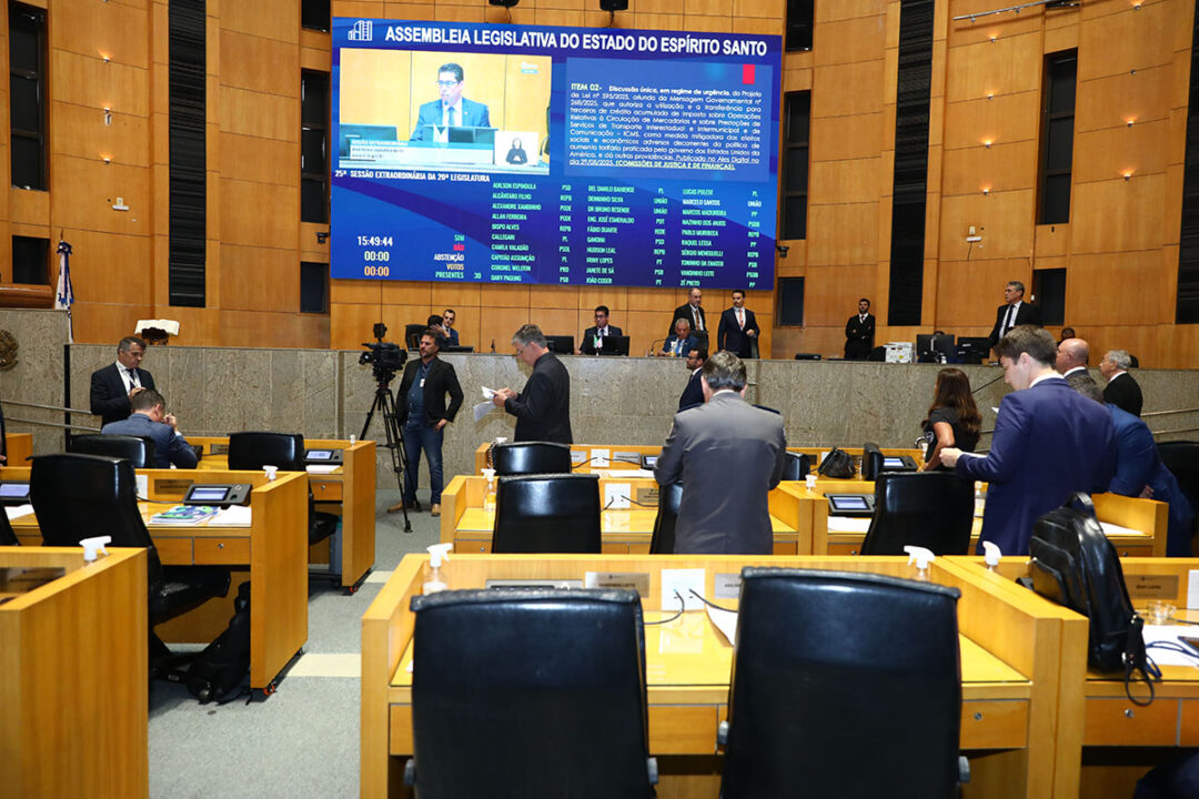 Assembleia do ES aprova medidas contra tarifa dos EUA e garante incentivo à agricultura familiar