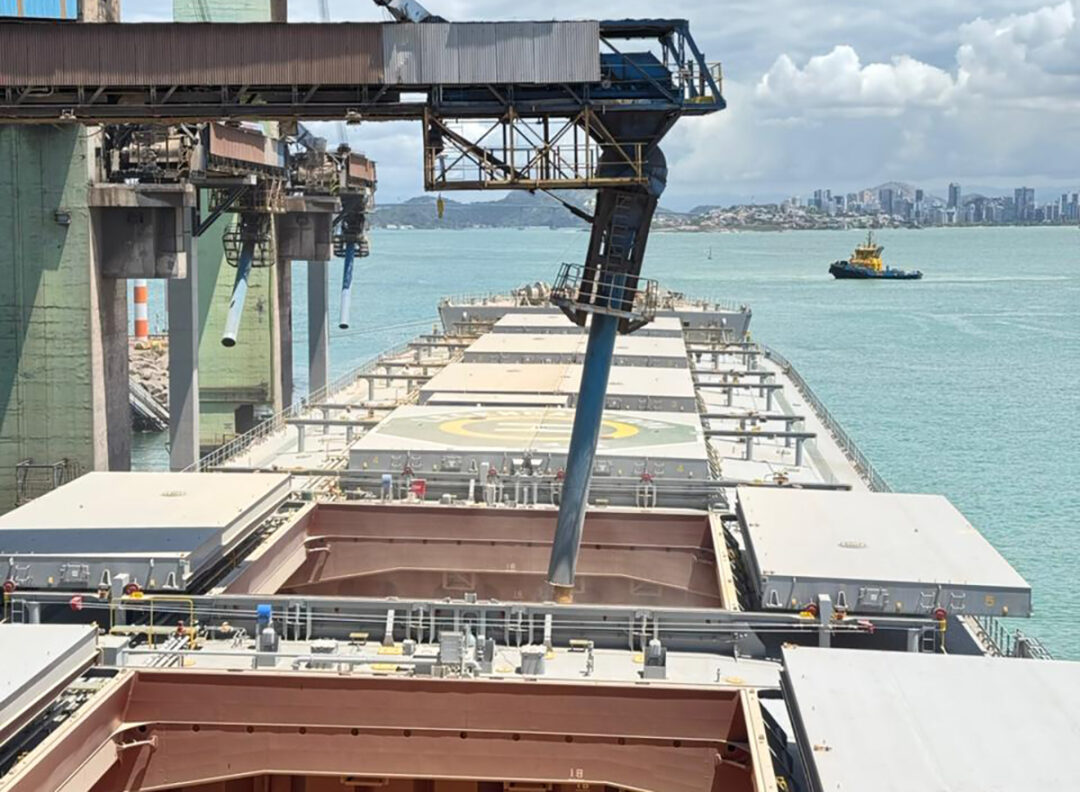Espírito Santo exporta primeiro carregamento de milho para a China