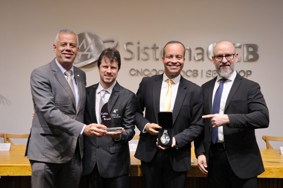 Revista Negócio Rural conquista 1º e 2º lugares no Prêmio Cafés do Brasil em Brasília