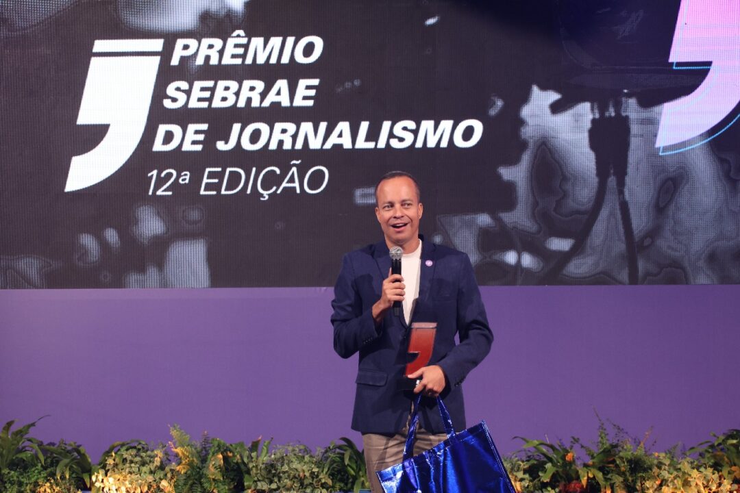 Bruno Faustino é o grande vencedor nacional do Prêmio Sebrae de Jornalismo 2025