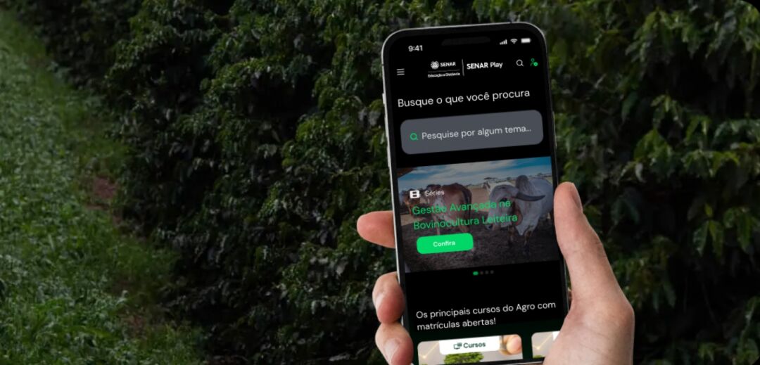 Senar Play cresce no Espírito Santo e amplia qualificação gratuita para o agro com cursos online