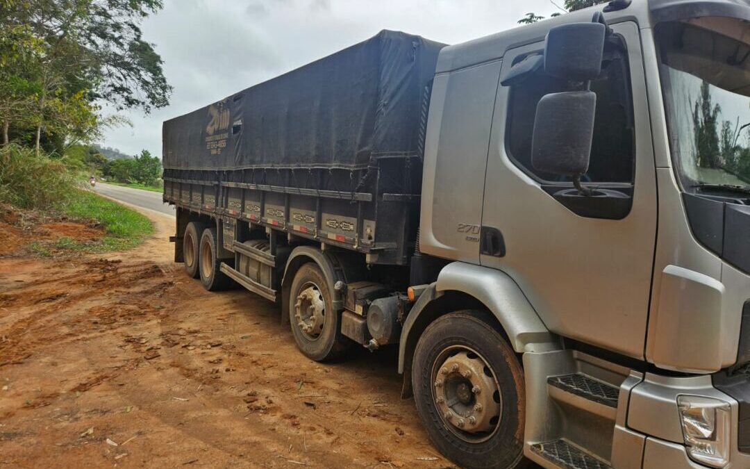 Carga de café de R$ 223 mil é apreendida em Rio Bananal