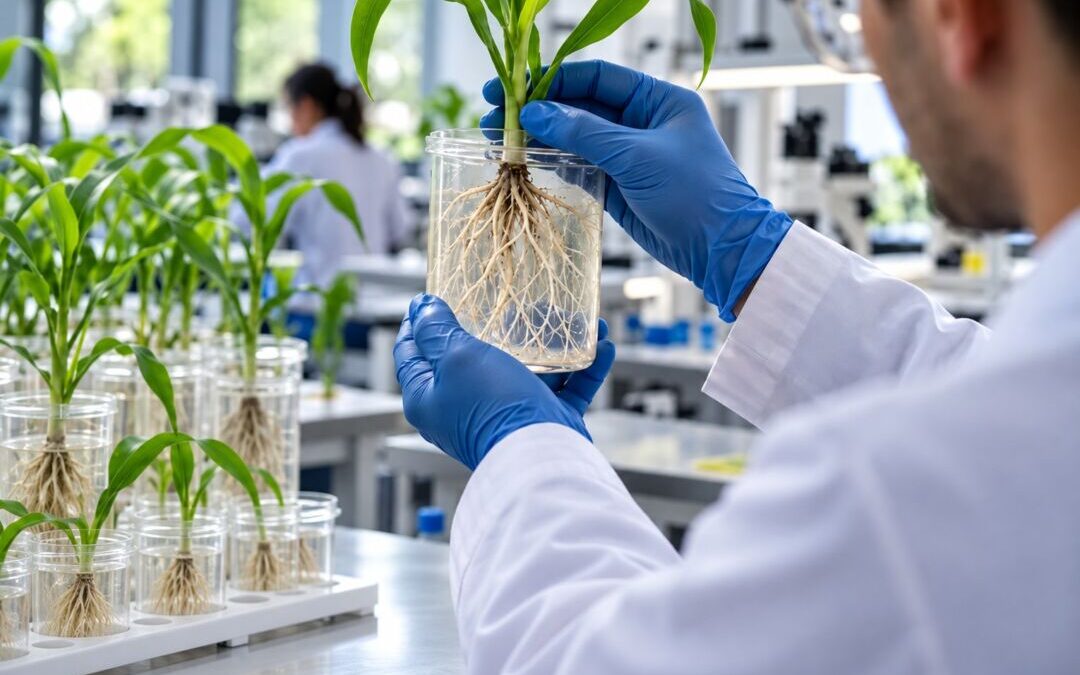 Estudo identifica como raízes de plantas reagem à toxicidade do alumínio em solos ácidos