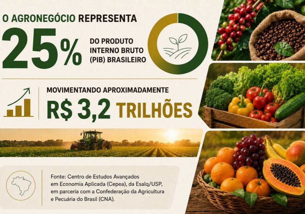 Agronegócio no PIB Brasileiro