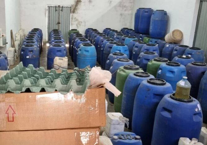 Bebidas adulteradas - Mapa