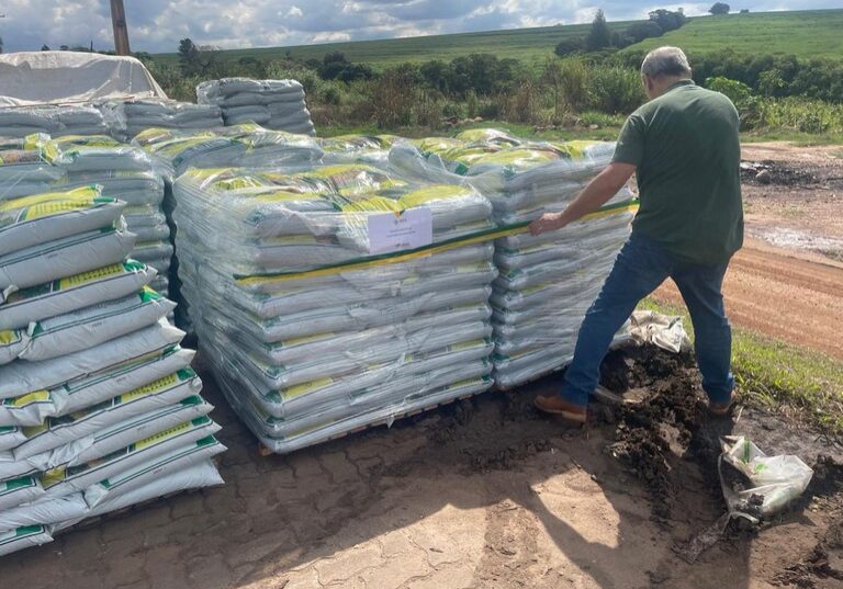 Fertilizante apreendido