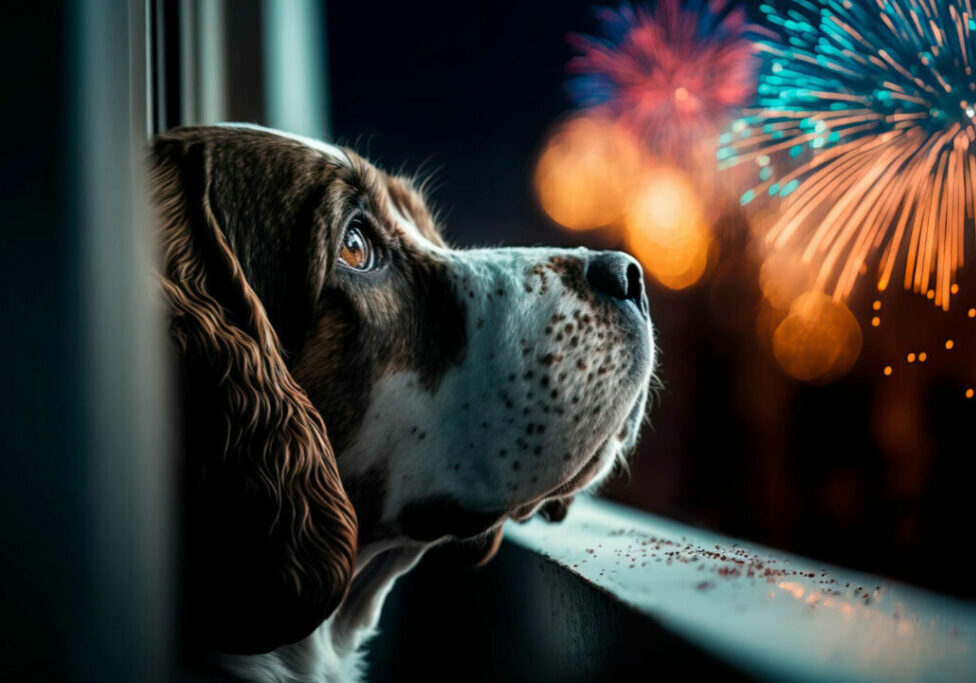 Pet - Cão - Fogos - Animal - Freepik