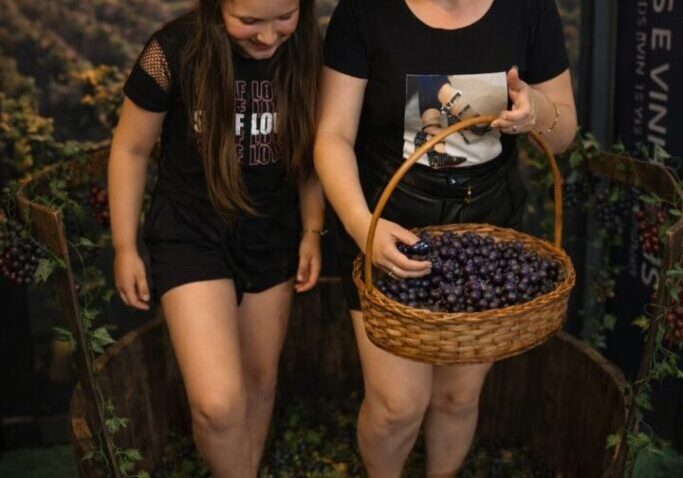 Pisa de uvas - Divulgação