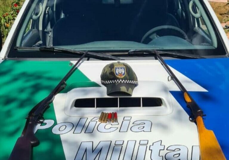 Policia-Ambiental-apreende-armas-em-Domingos-Martins