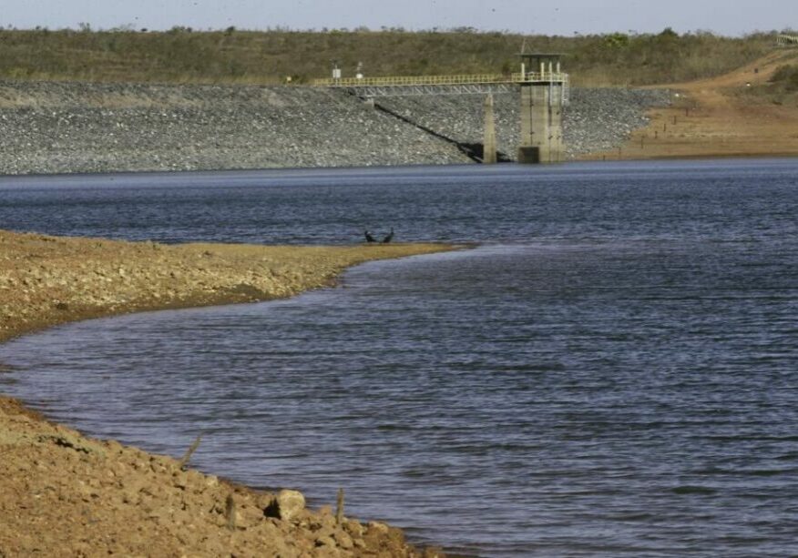 Barragem de Santa Maria apresenta nivel baixo de água (Fabio Rodrigues Pozzebom/Agência Brasil)