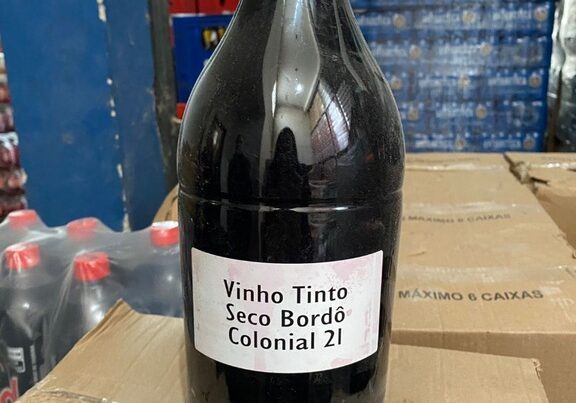 vinho irregular - Foto : Mapa