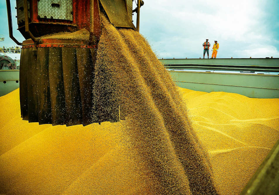 04/08/2017- Paraná- Exportação histórica de soja no Porto de Paranaguá.
Foto: IvanBueno/ AG. Paraná